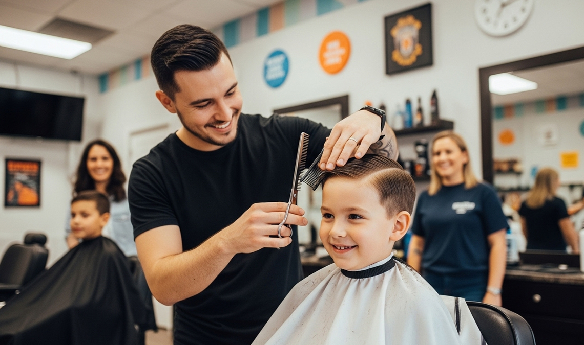 Kids Haircut Near Me In Brampton and Mississauga