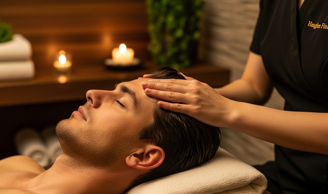 Oil Head Massage Near Me In Mississauga and Brampton