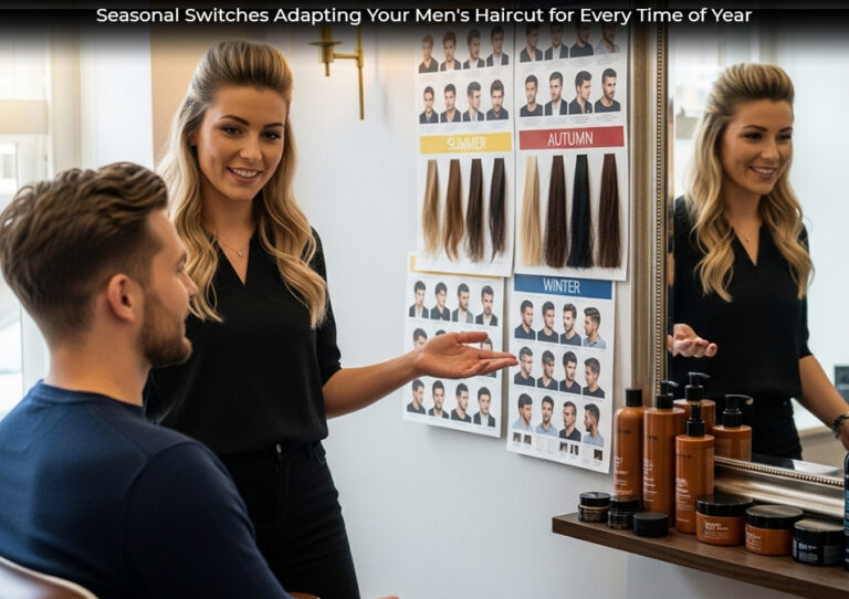 Seasonal Switches Adapting Your Men's Haircut for Every Time of Year