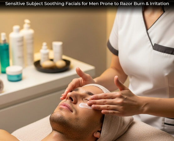 Sensitive Subject Soothing Facials for Men Prone to Razor Burn & Irritation