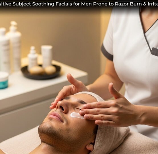 Sensitive Subject Soothing Facials for Men Prone to Razor Burn & Irritation