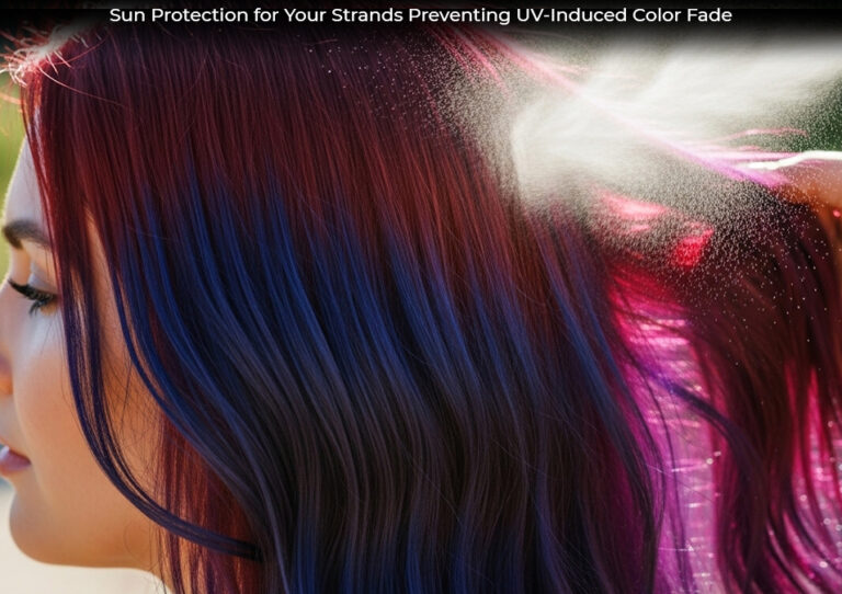 Sun Protection for Your Strands Preventing UV-Induced Color Fade