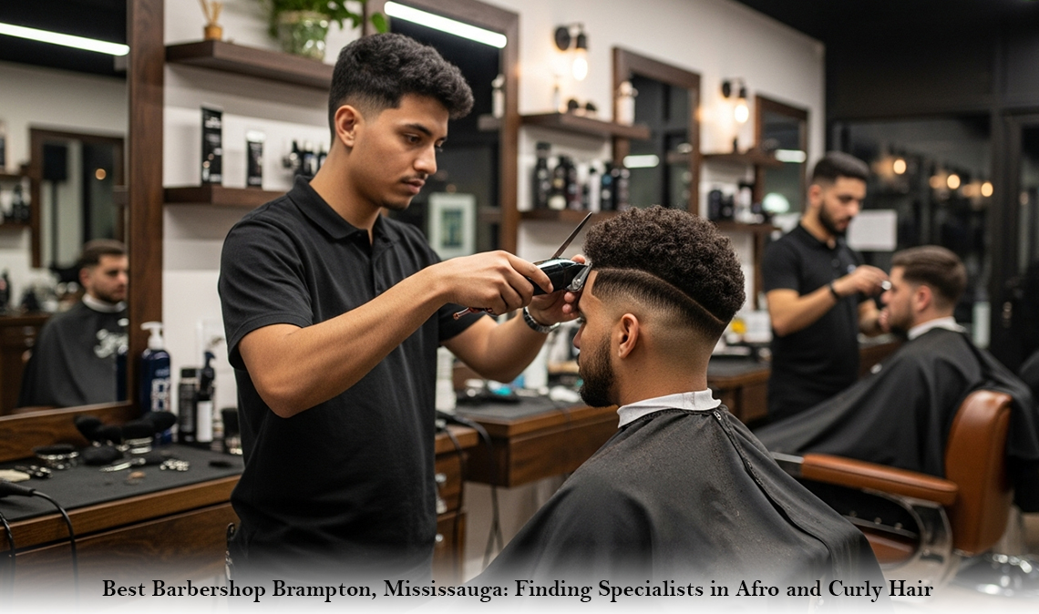 Best Barbershop Brampton, Mississauga Finding Specialists in Afro and Curly Hair