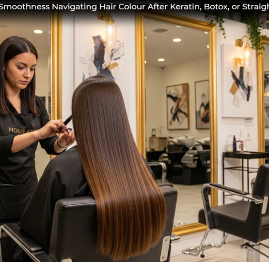Color& Smoothness: Navigating Hair Colour After Keratin, Botox, or Straightening