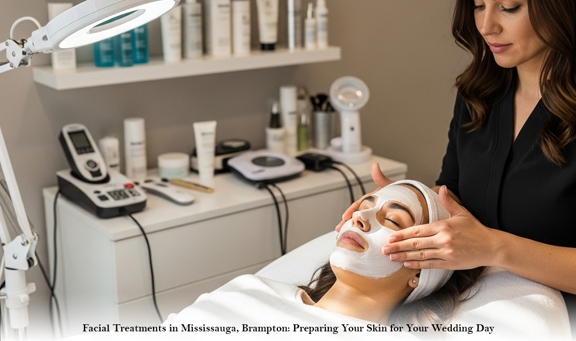Facial Treatments in Mississauga, Brampton Preparing Your Skin for Your Wedding Day