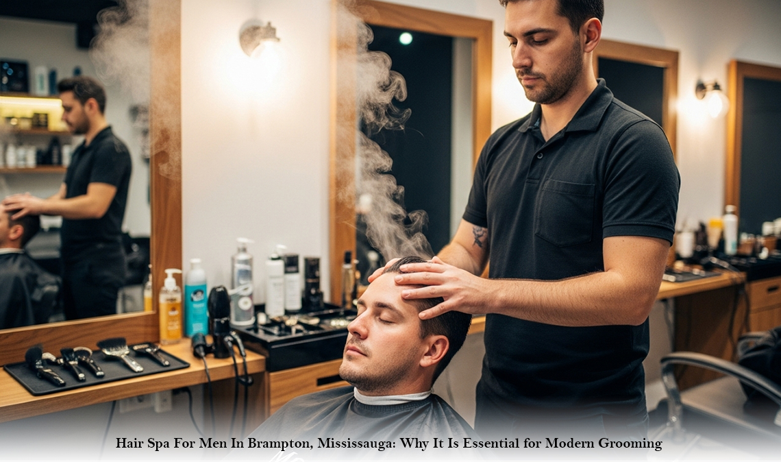 Hair Spa For Men In Brampton, Mississauga Why It Is Essential for Modern Grooming