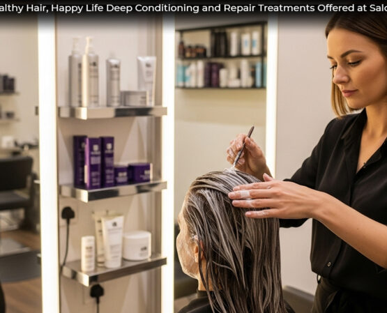Healthy Hair, Happy Life Deep Conditioning and Repair Treatments Offered at Salons