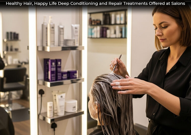 Healthy Hair, Happy Life Deep Conditioning and Repair Treatments Offered at Salons