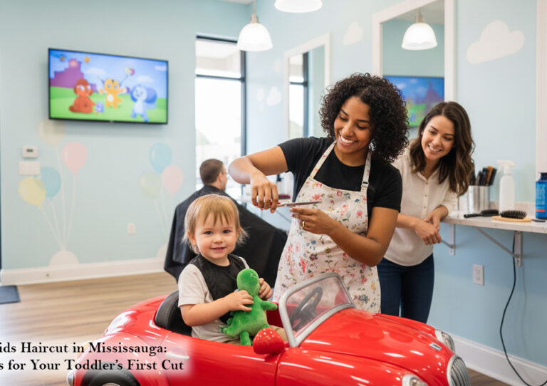 Kids Haircut in Mississauga Tips for Your Toddler’s First Cut