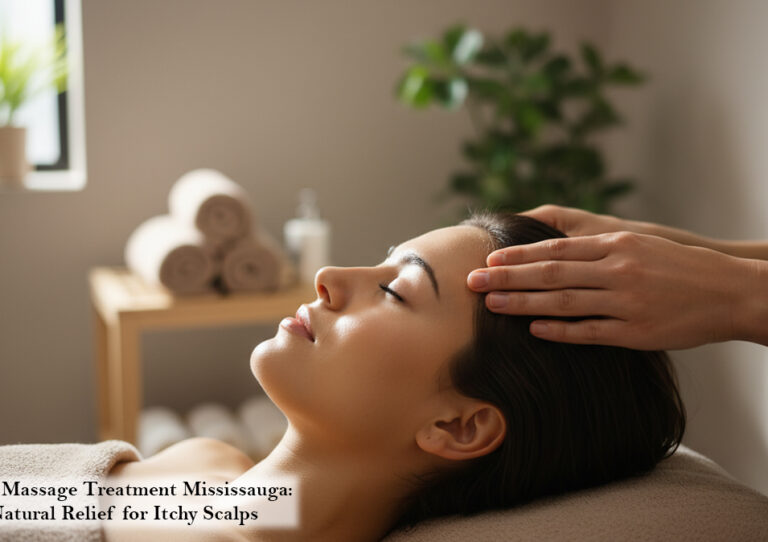 Scalp Massage Treatment Mississauga Natural Relief for Itchy Scalps
