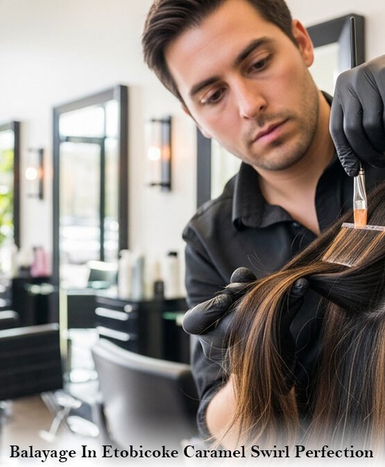 Balayage In Etobicoke: Caramel Swirl Perfection