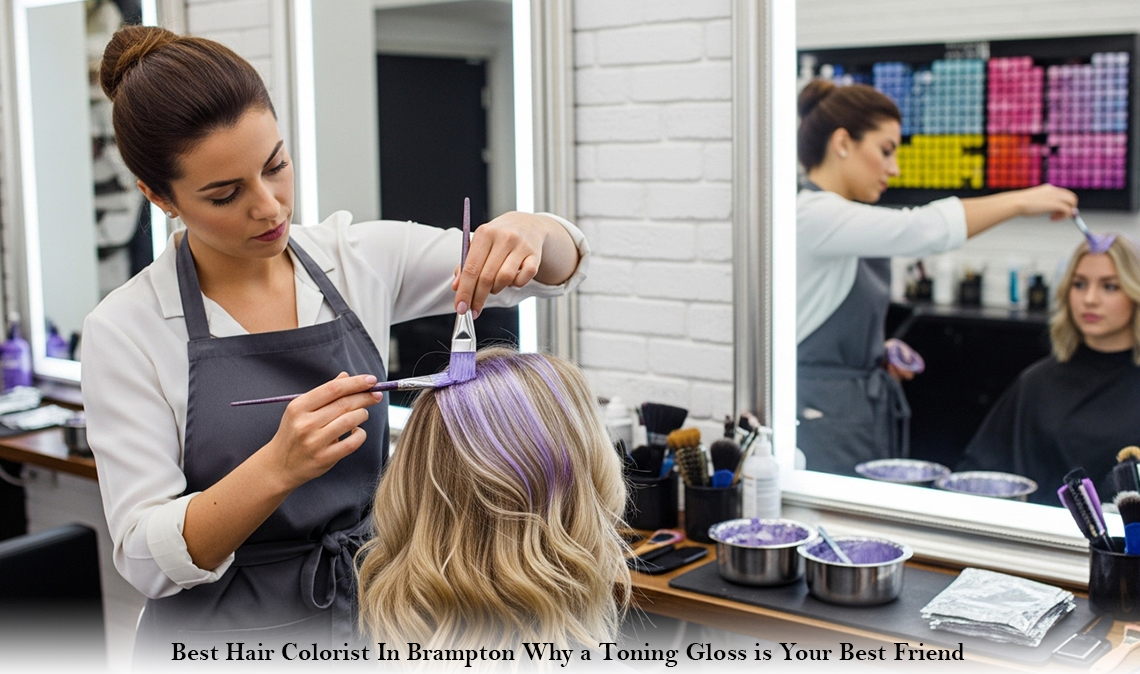 Best Hair Colorist In Brampton: Why a Toning Gloss is Your Best Friend