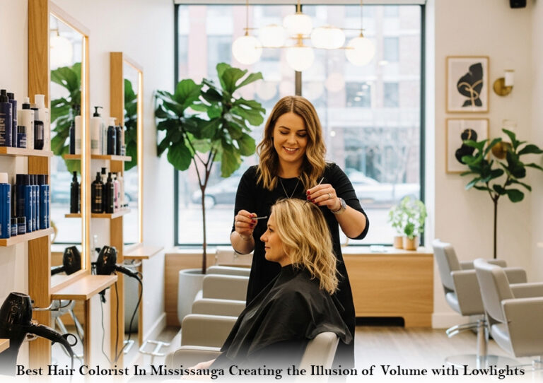 Best Hair Colorist In Mississauga: Creating the Illusion of Volume with Lowlights