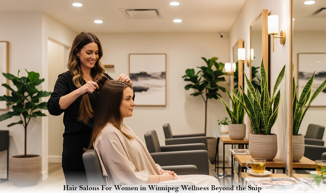 Hair Salons For Women in Winnipeg Wellness Beyond the Snip