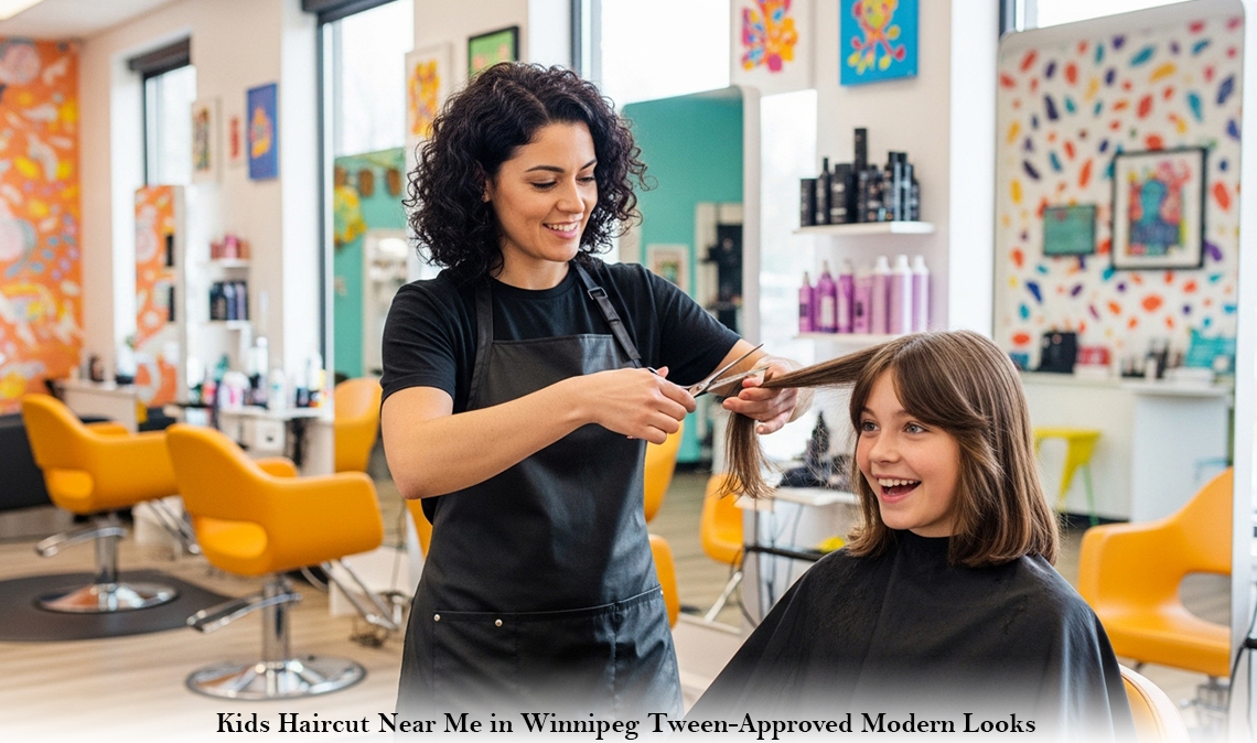 Kids Haircut Near Me in Winnipeg: Tween-Approved Modern Looks