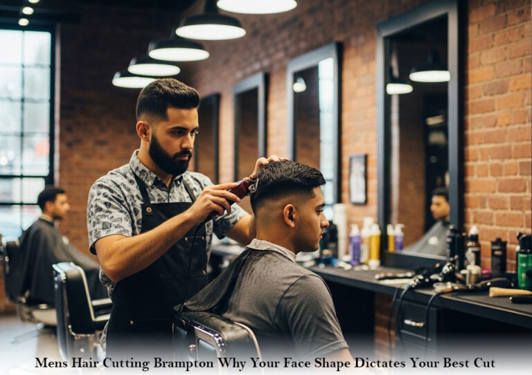 Mens Hair Cutting Brampton Why Your Face Shape Dictates Your Best Cut