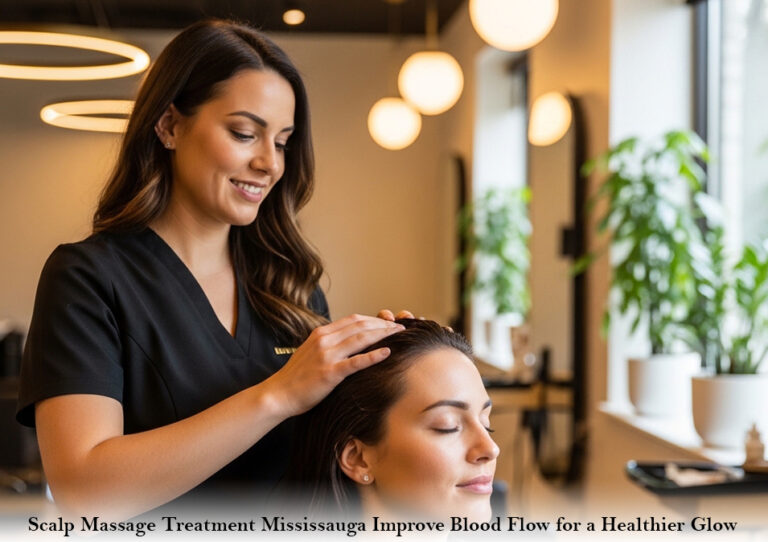 Scalp Massage Treatment Mississauga Improve Blood Flow for a Healthier Glow