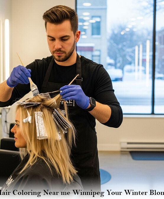 Women Hair Coloring Near me Winnipeg: Your Winter Blonde Guide