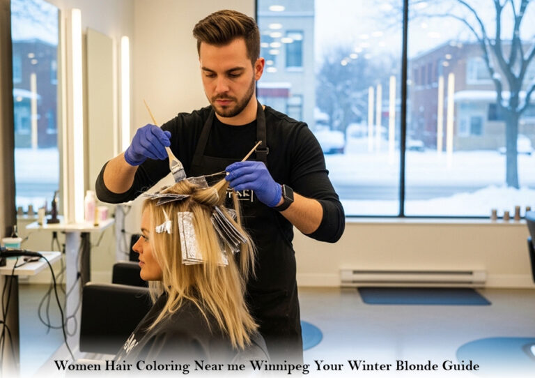 Women Hair Coloring Near me Winnipeg: Your Winter Blonde Guide
