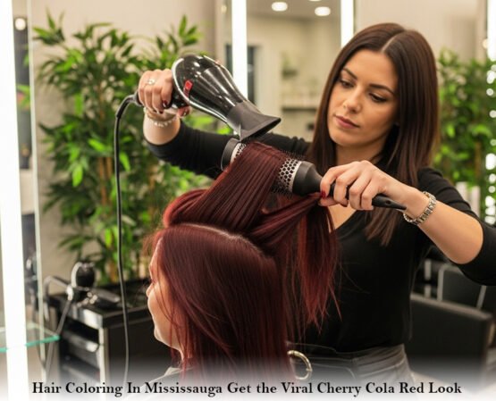 Hair Coloring In Mississauga Get the Viral Cherry Cola Red Look