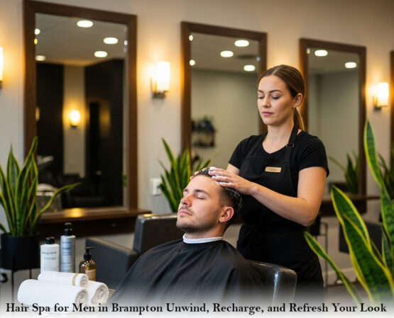Hair Spa for Men in Brampton Unwind, Recharge, and Refresh Your Look