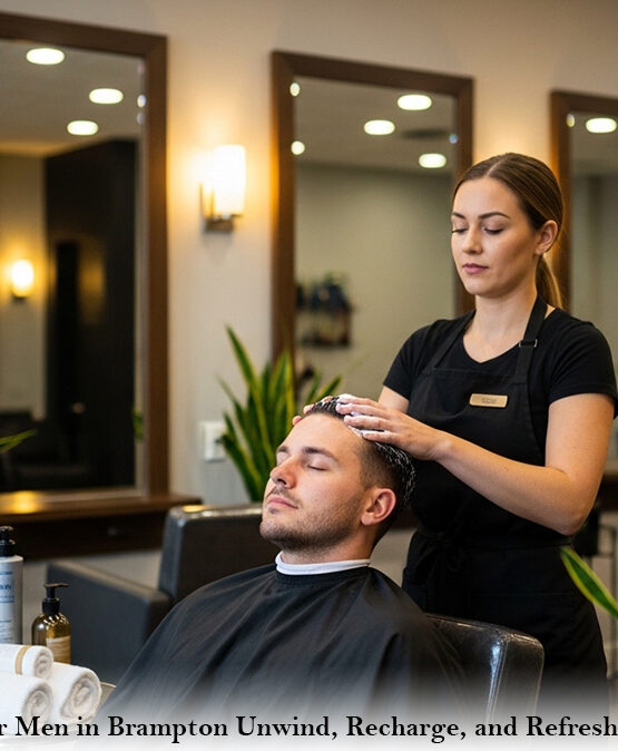Hair Spa for Men in Brampton Unwind, Recharge, and Refresh Your Look