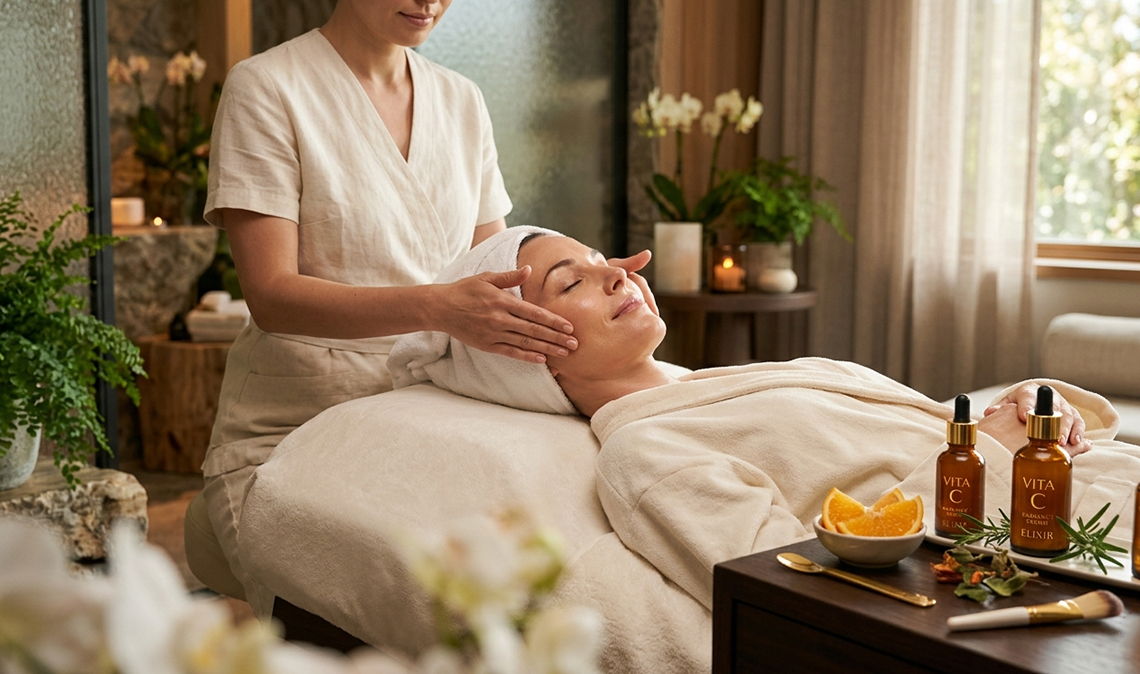 Brighten Up Vitamin C Facial Treatments in Brampton for Dull Skin
