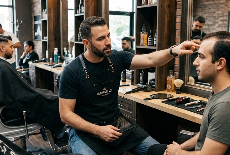 Can the Best Barbershop in Brampton Save Your Receding Hairline
