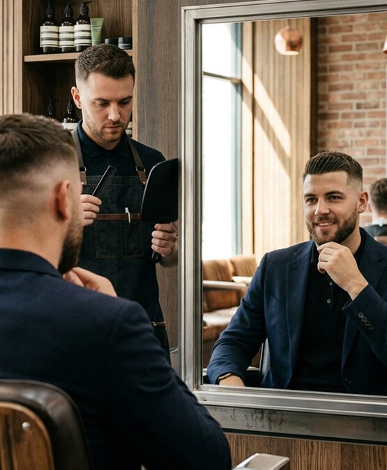 How to Maintain Your Fade Between Mens Haircuts in Etobicoke