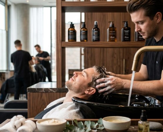 How a Professional Hair Spa Can Improve Hair Texture and Growth for Men