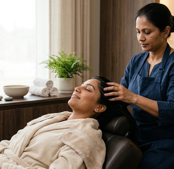 Itchy Scalp Solutions How Indian Head Massage Balances Skin Health