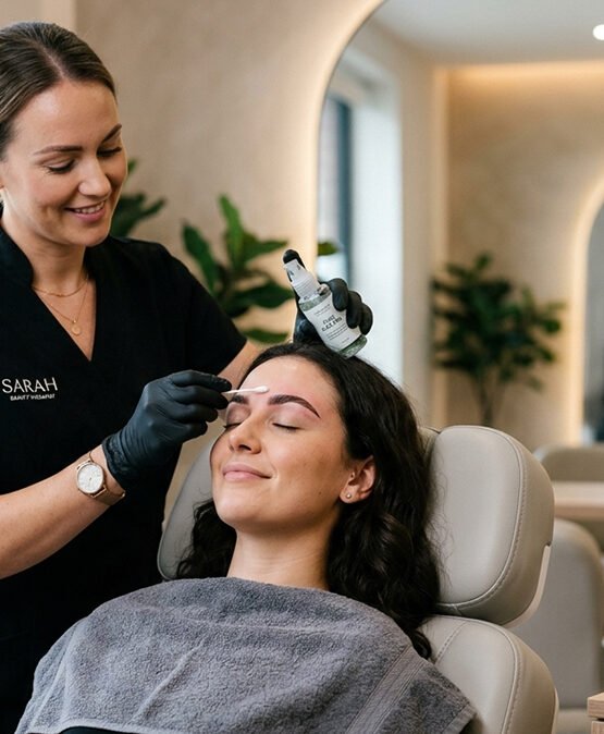 Post-Threading Care How to Avoid Redness and Bumps