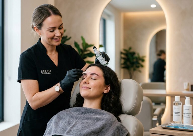 Post-Threading Care How to Avoid Redness and Bumps