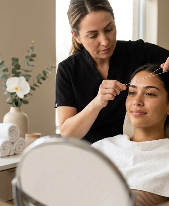 The Clean Girl Aesthetic Achieving Minimalist Brows with Threading