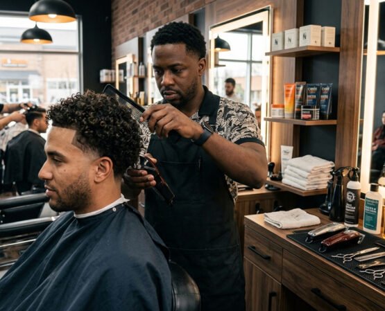 Which Barber Shop Brampton Experts Specialize in Curly and Textured Hair?