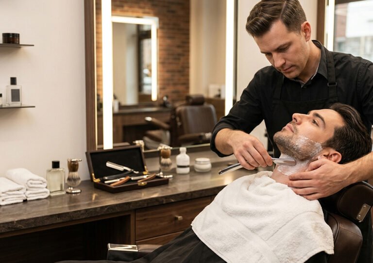 Which Barber Shop Etobicoke Offers the Best Straight Razor Shave for Sensitive Skin
