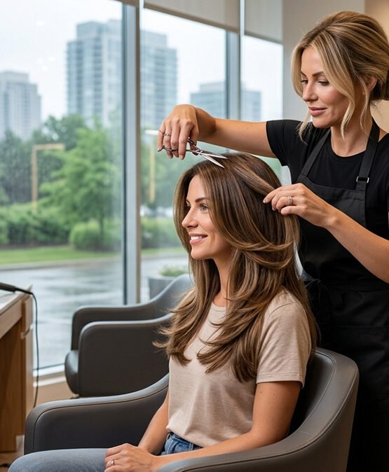 Why the Best Women Haircut In Mississauga Must Be Humidity-Proof