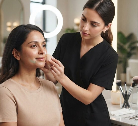 How Does Your Makeup Artist Safely Handle Sensitive or Acne-Prone Skin