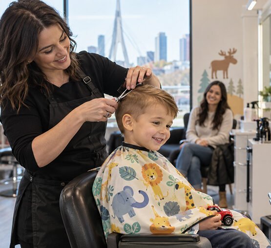 Why Should You Choose a Professional Salon for a Kids Haircut Winnipeg
