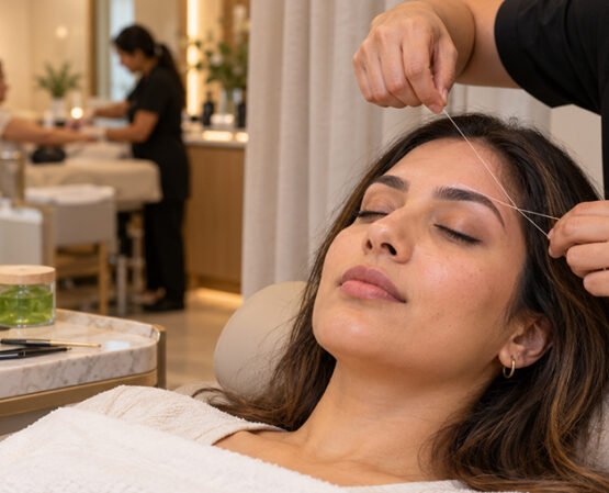 Is There a Private Setting for Threading Eyebrows In Brampton