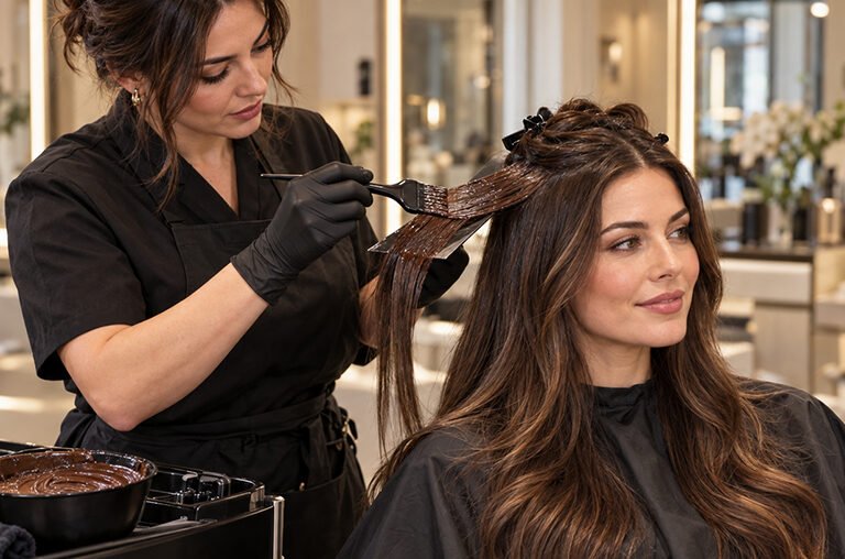 What Is the Difference Between Full Hair Color and Highlights During Hair Coloring In Winnipeg